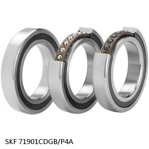 71901CDGB/P4A SKF Super Precision,Super Precision Bearings,Super Precision Angular Contact,71900 Series,15 Degree Contact Angle