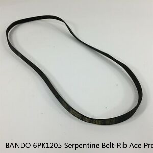 BANDO 6PK1205 Serpentine Belt-Rib Ace Precision Engineered V-Ribbed Belt 