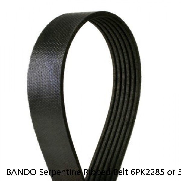 BANDO Serpentine Ribbed Belt 6PK2285 or 5060900 Fits Mazda, Jeep, GM